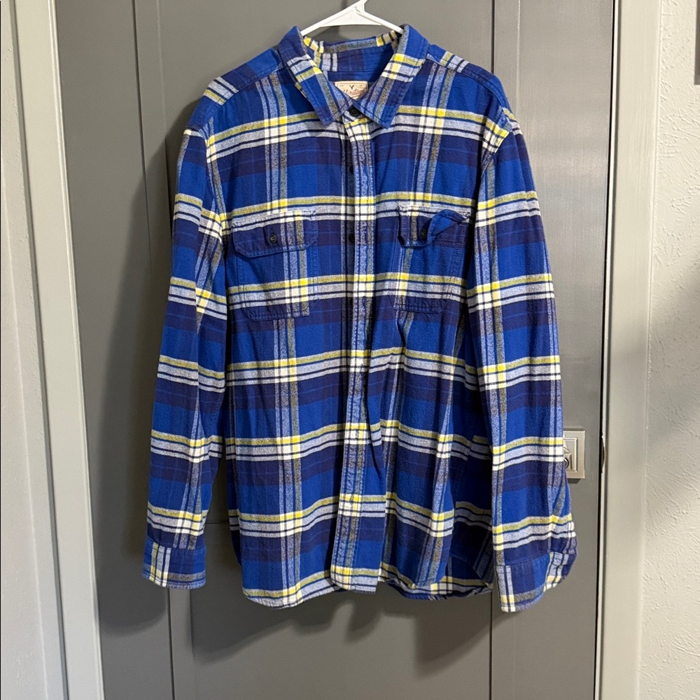 American Eagle Outfitters Heritage Plaid Flannel Shirt